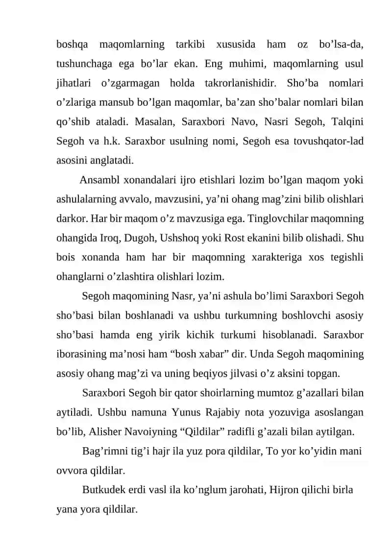 Saraxbori segoh 2