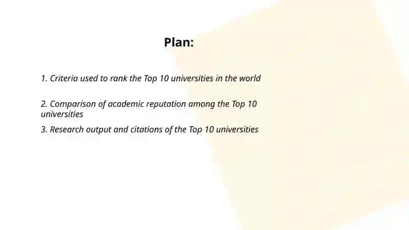 Top 10 universities in the world 2