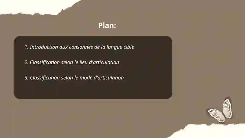 Classification des consonnes 2