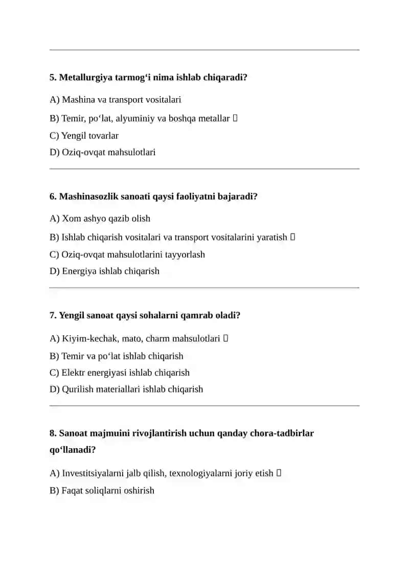 Sanoat majmui 2