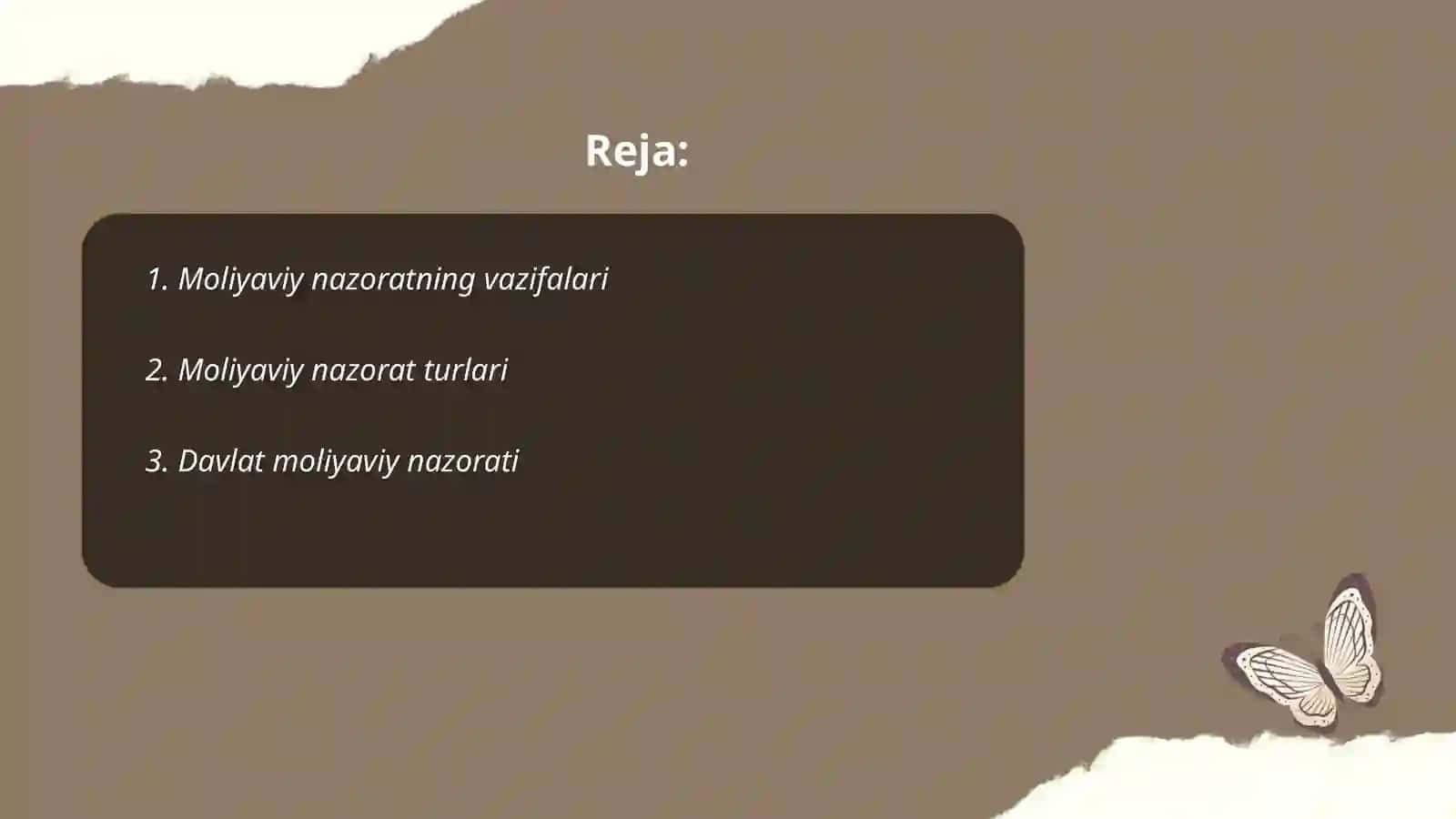 Moliyaviy nazorat 2