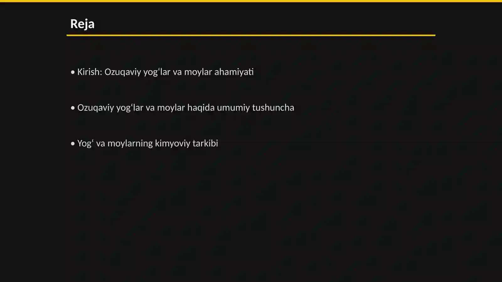 Ozuqaviy yogʻlar va moylar 2