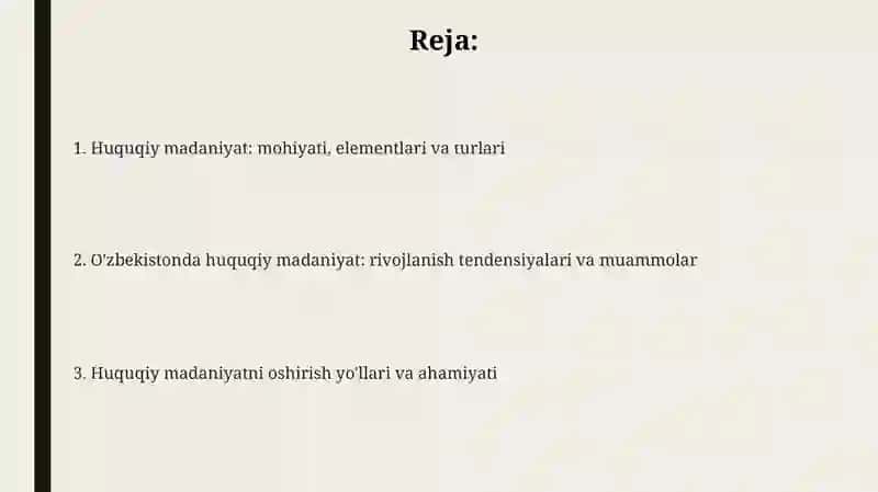 Huquqiy madaniyat 2