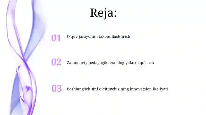 Boshlangʻich sinf oʻqituvchisining innovatsion faoliyati 2