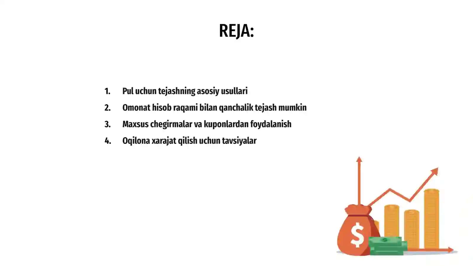 Pul uchun tejashning asosiy usullari 2