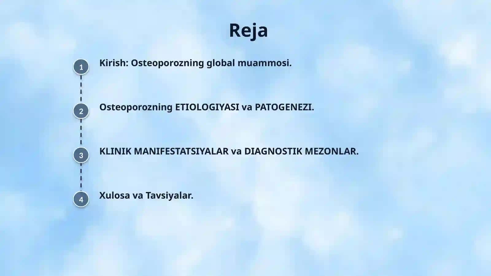 Osteoporoz diagnostikasi va klinikasi 2