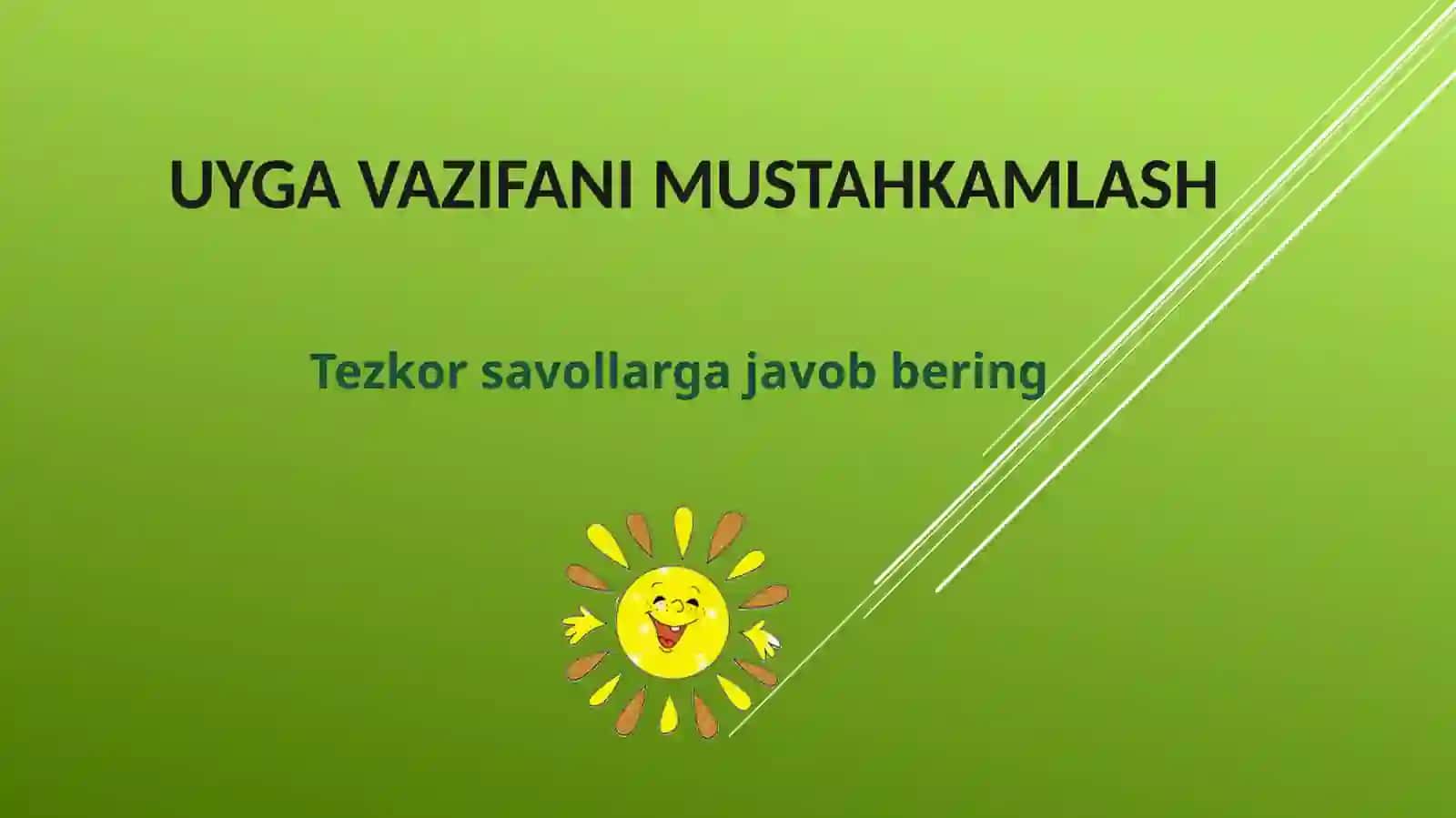 Terining tuzilishi 2