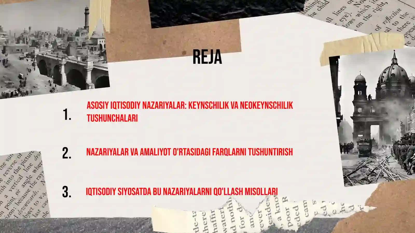 Keynschilik va neokeynschilik 2