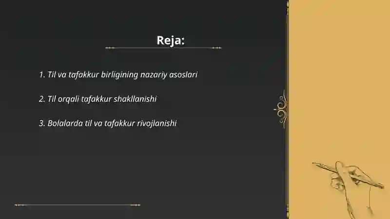 Til va tafakkur birligi 2