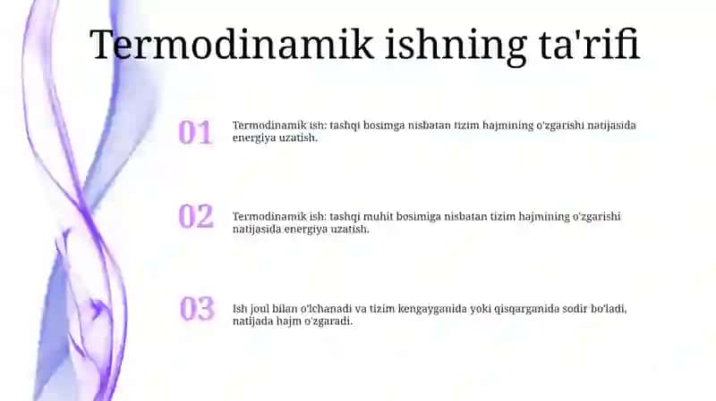 Termodinamik Ish 2