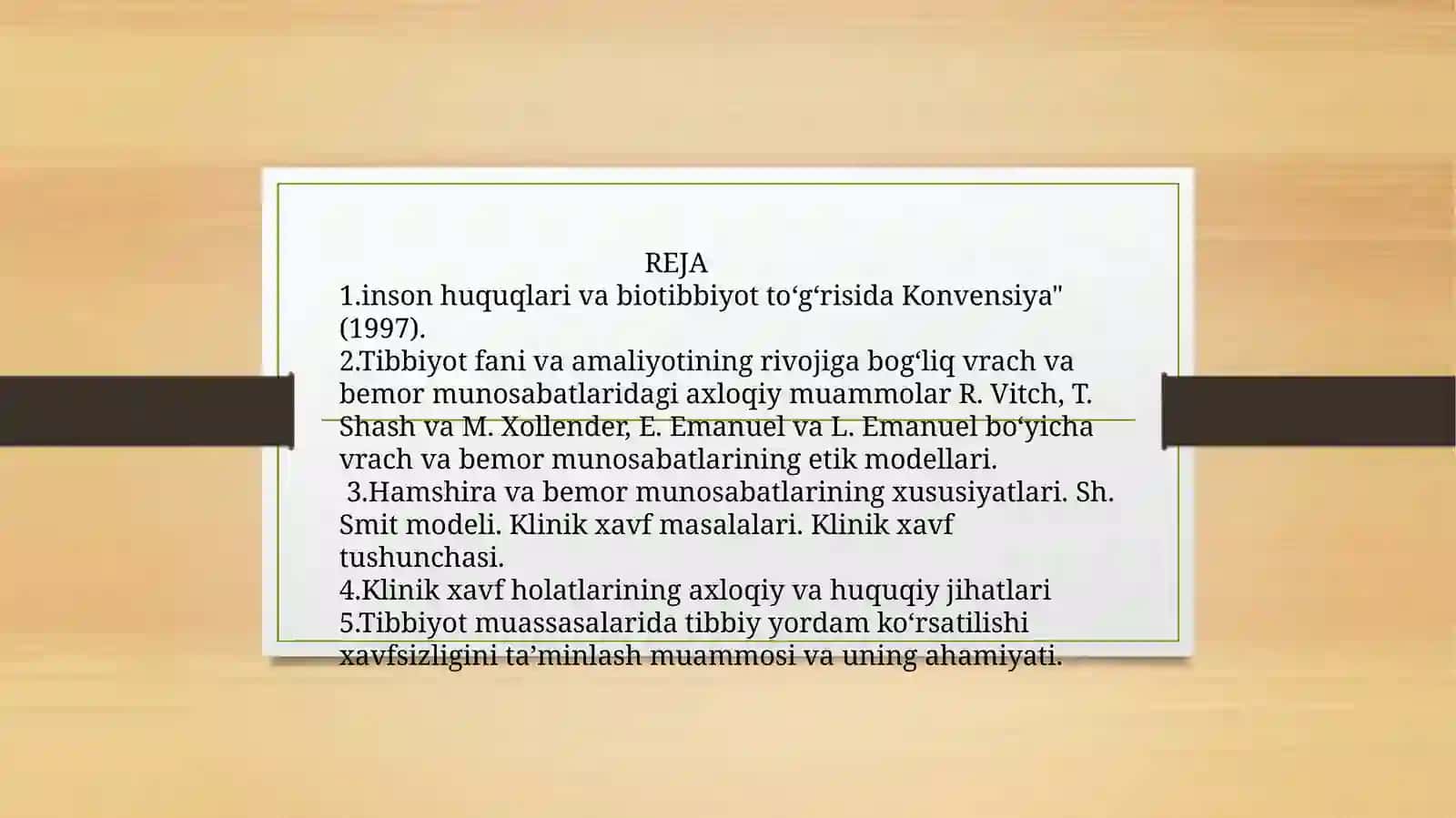 Biologiya va tibbiyot yutuqlarining qoʻllanilishi munosabati bilan inson huquqlari va qadr-qimmatini himoya qilish toʻgʻrisida Konvensiya 2