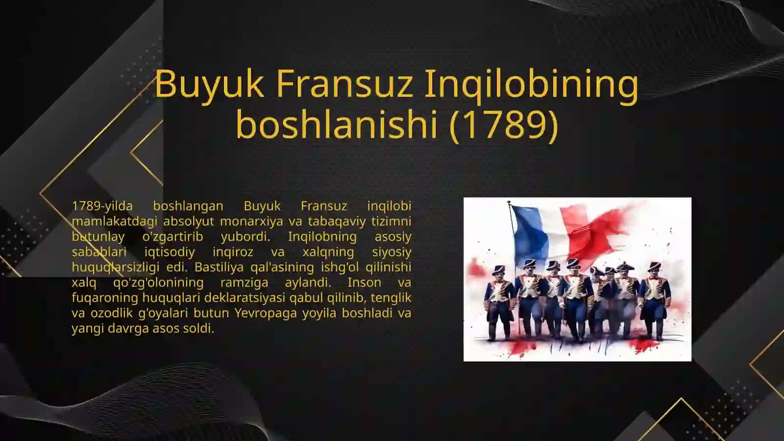 Fransiya inqilob va imperiyalar davrida 2