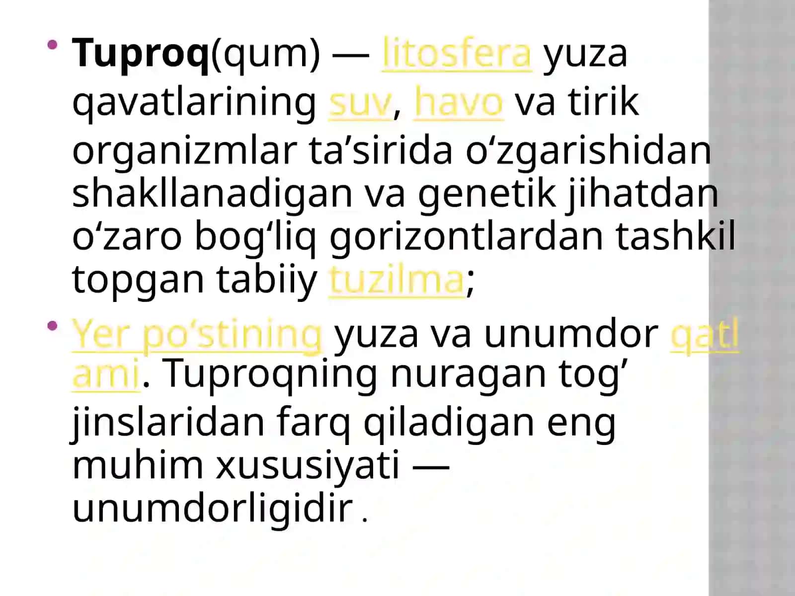 Tuproqni himoya qilish 2