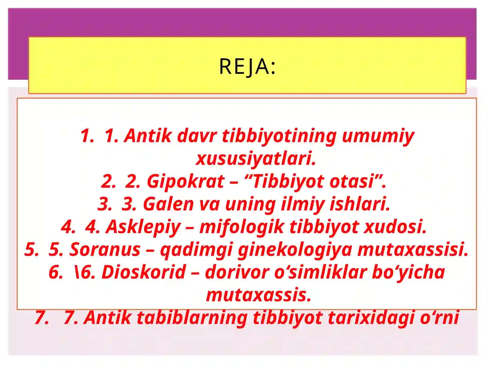 Antik davr tabiblari 2