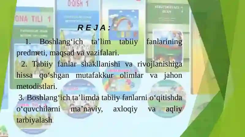 BOSHLANG`ICH TA'LIM TABIIY FANLARIDA EKSKURSIYA DARSLARI 2
