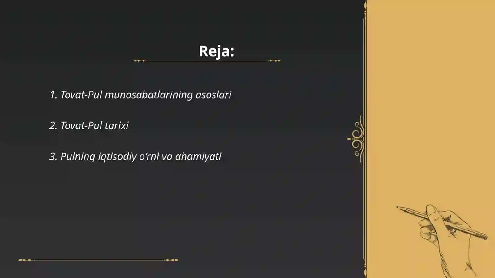 Tovat-Pul munosabatlari 2