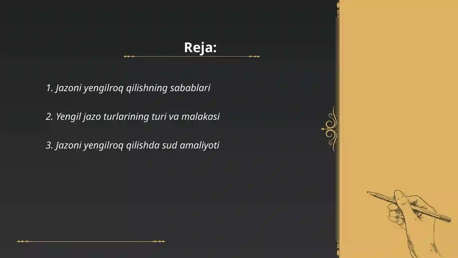 Jazoni yengilroği bilan almashtirish 2
