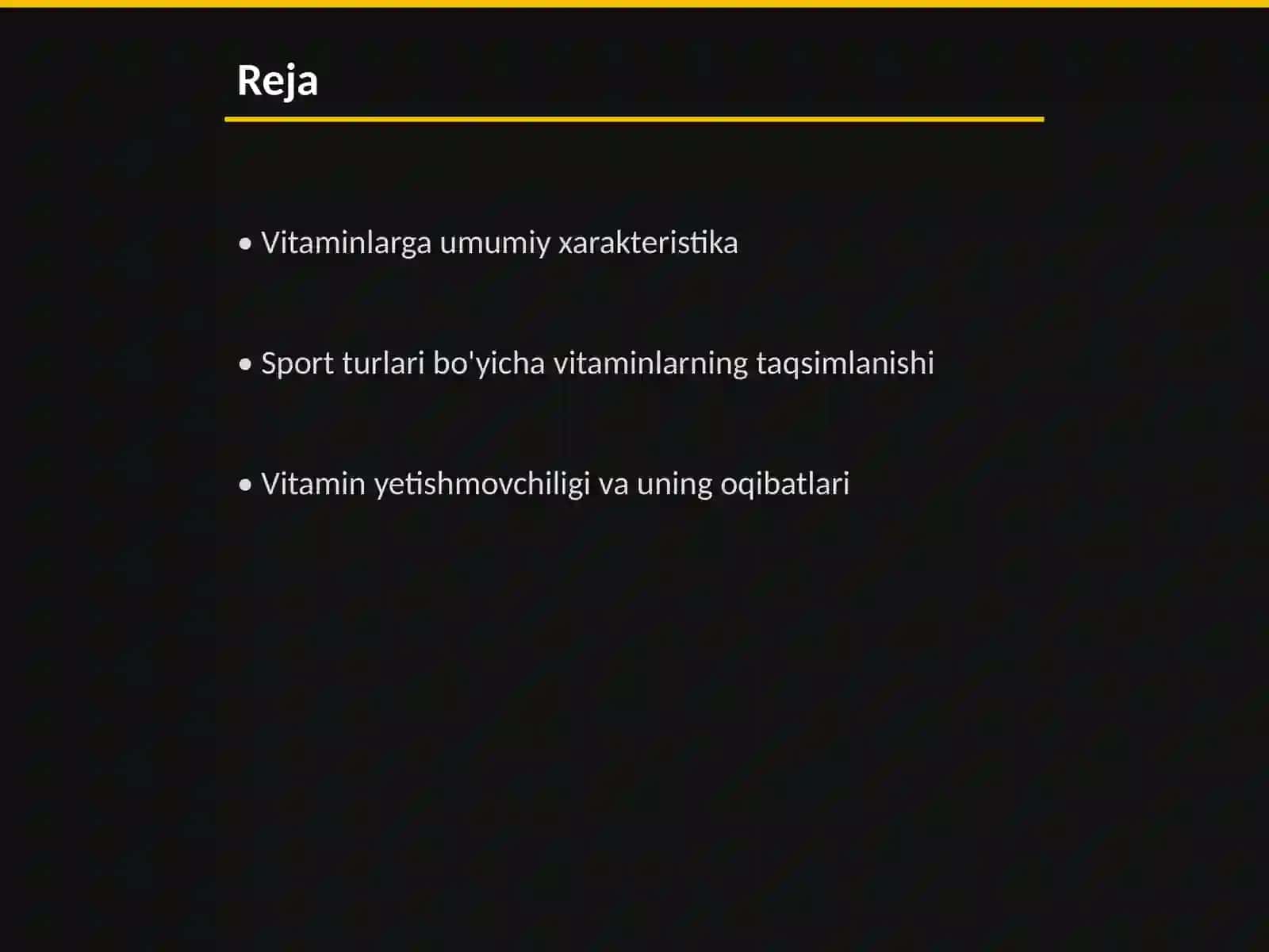 Vitaminlarning sportning turli turlaridagi axamiyati 2