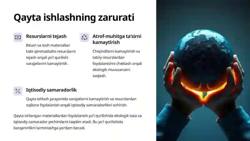 Asfaltbetonni qayta ishlash usullari 2
