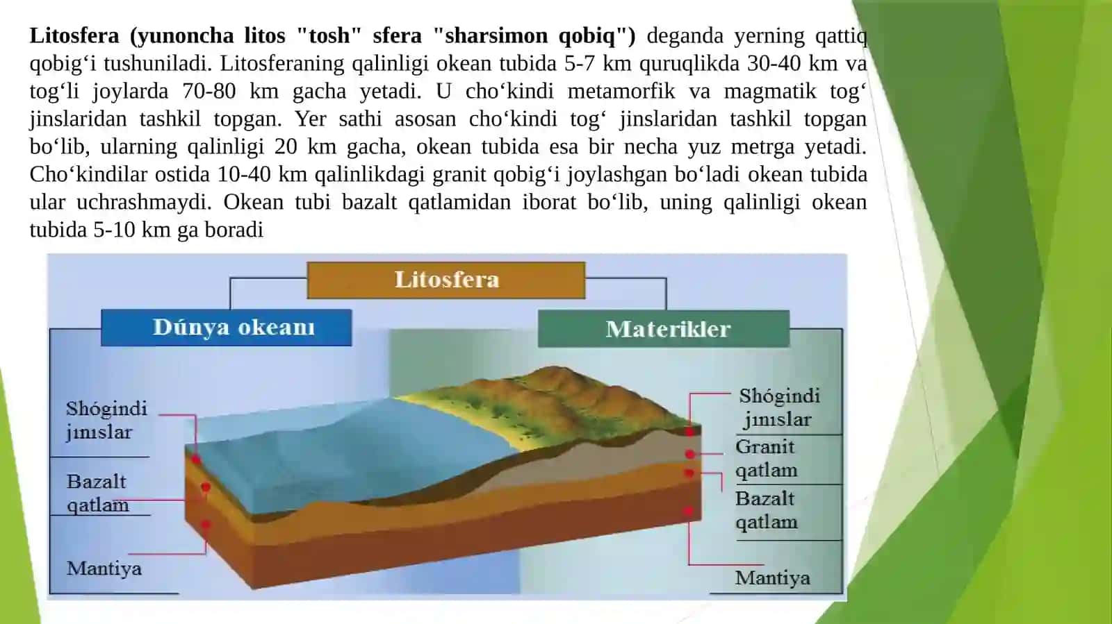 Qoraqalpog’istonnng er resursları va sho’rlanish muammolari 2