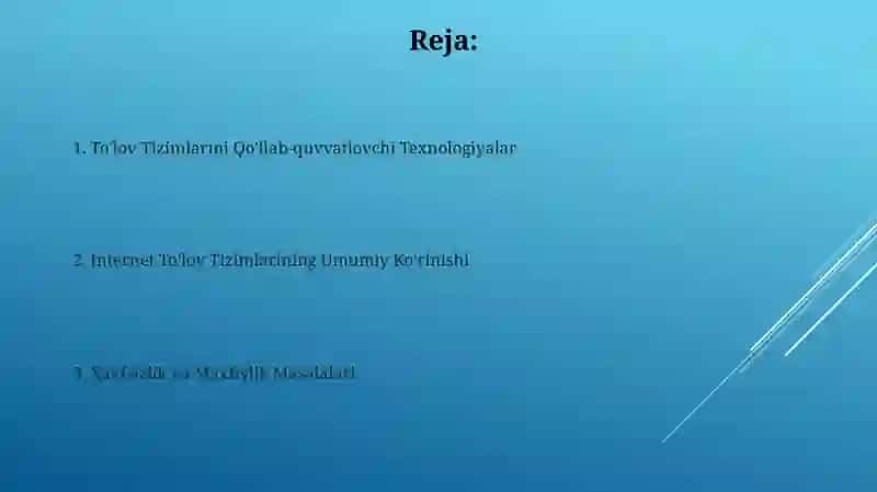 Mobil To'lovlar va Raqamli Hamyonlar 2
