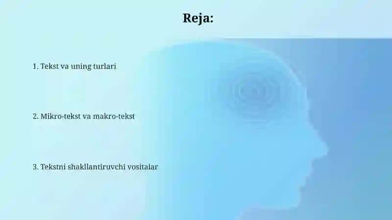 Mikro-matnlar va makro-matnlar 2