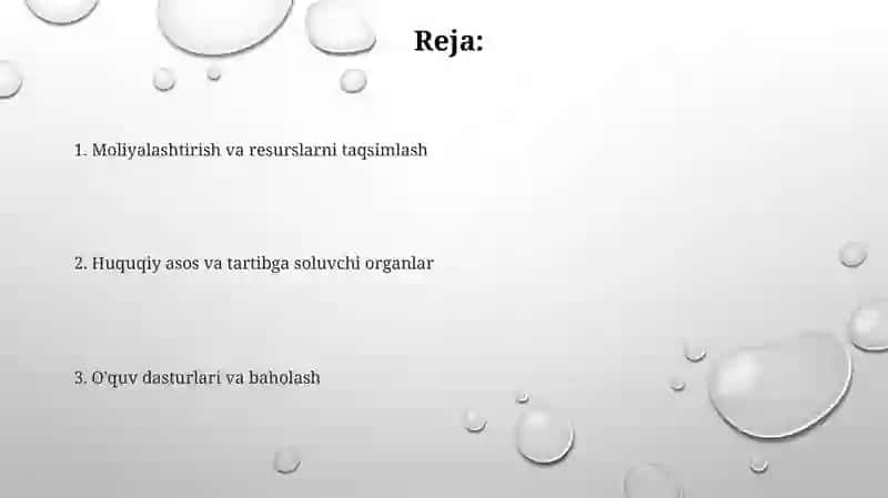 "Maktabgacha talim va tarbiya toʻgʻrisida"gi qonun 2
