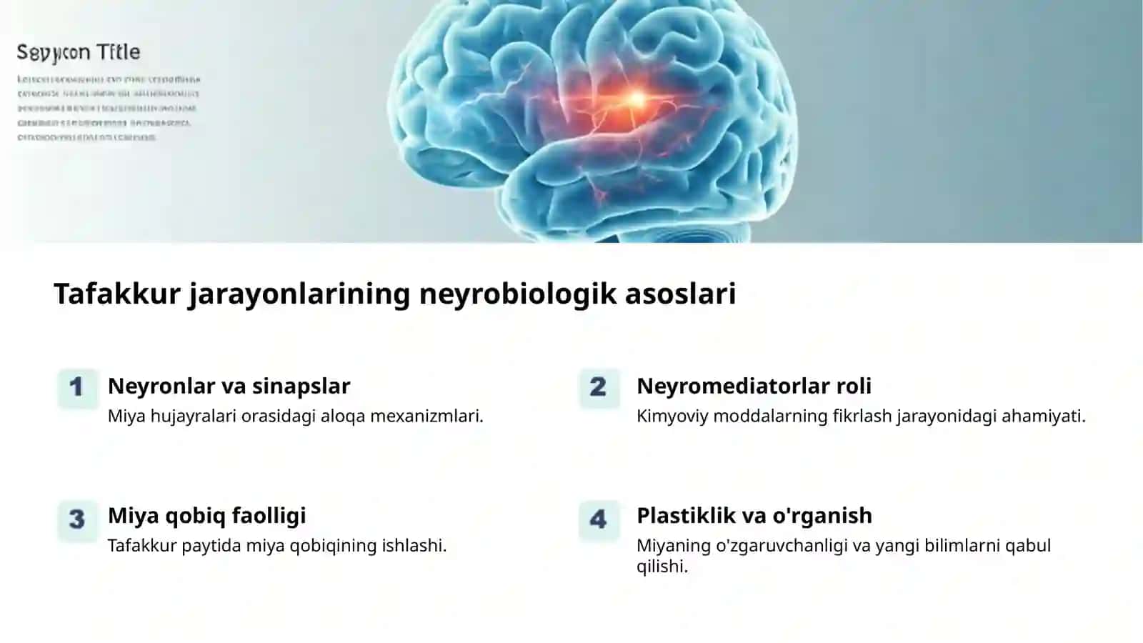 Tafakkur psixologiyasi: Ichki dunyo 2