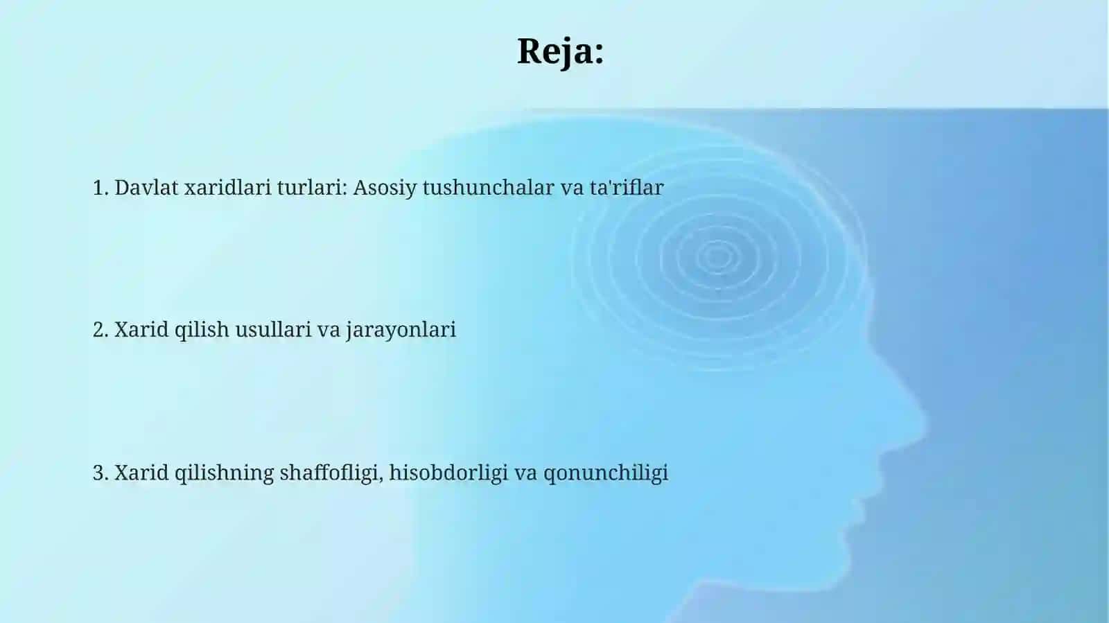 Davlat xaridlari turlari 2