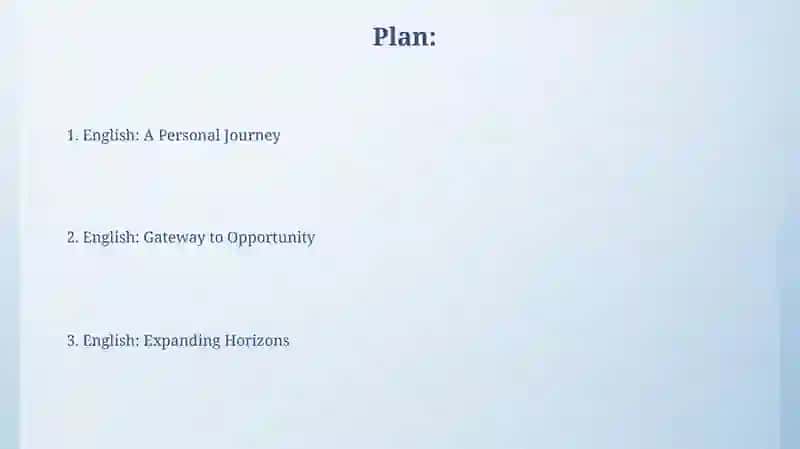 English: A Personal Journey 2