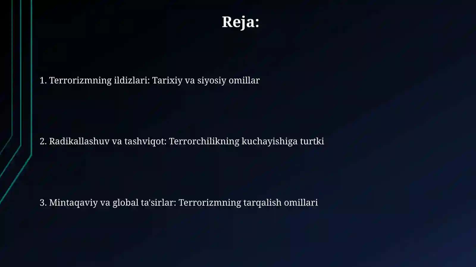 Terrorizmning ildizlari: Tarixiy va siyosiy omillar 2