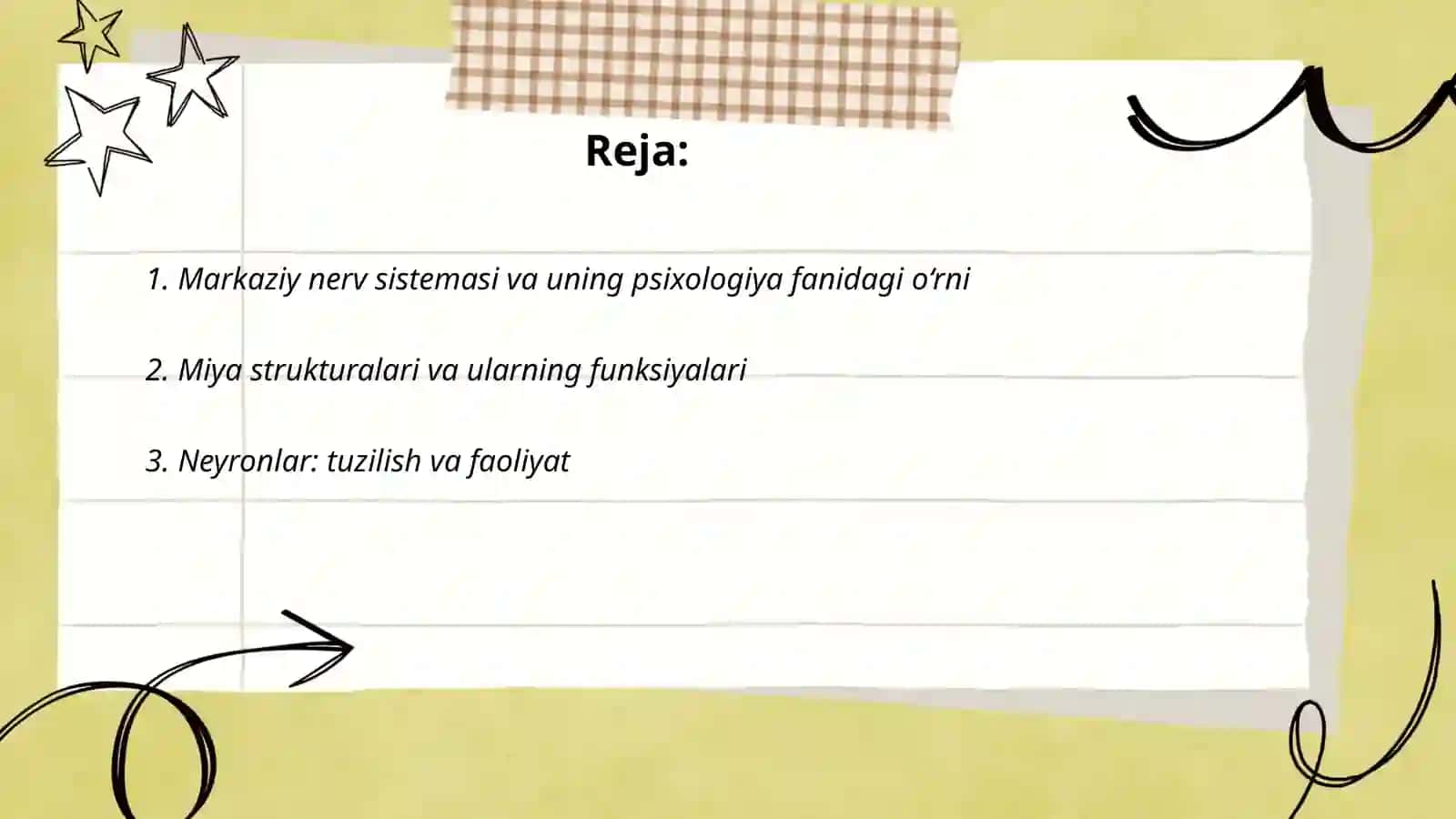 Markaziy Nerv Sistemasi 2