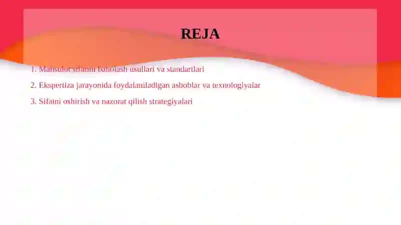 Un va un mahsulotlari sifat ekspertizasi 2
