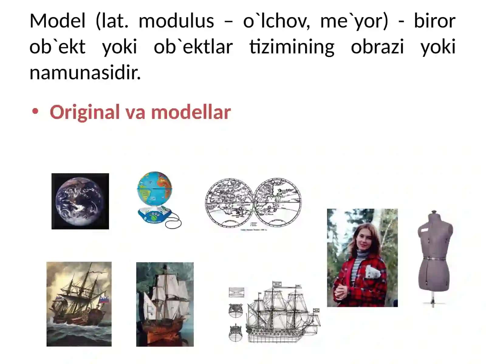 Model va modellashtirish 2