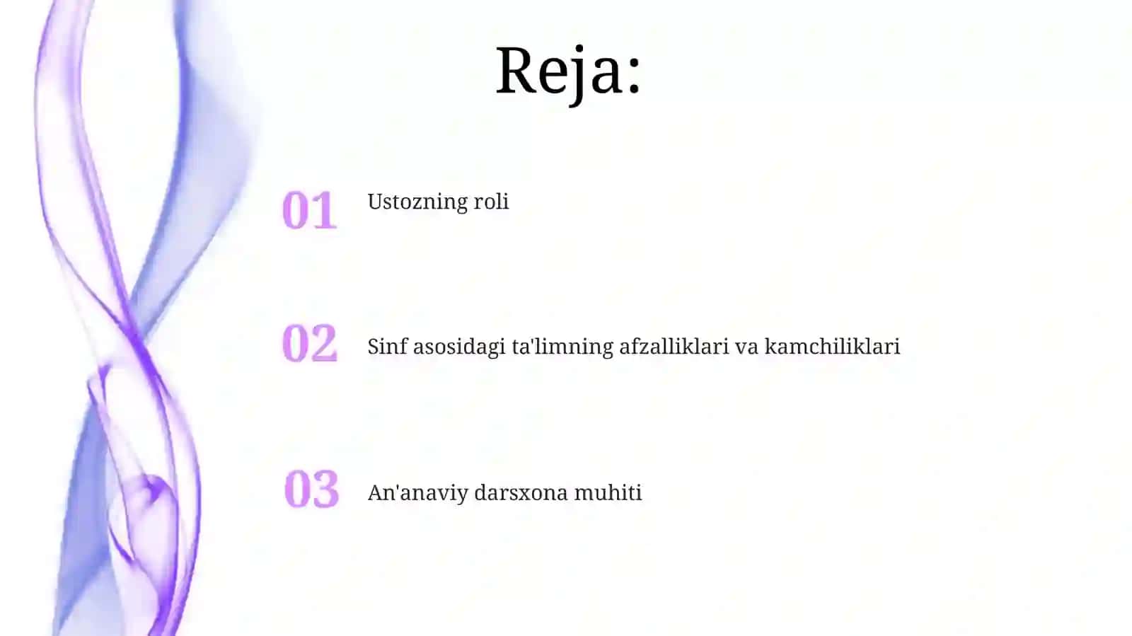Dars-taʼlimnitashkiletishningasosiyshakli 2
