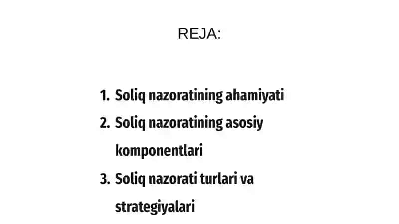 Soliq nazorati 2