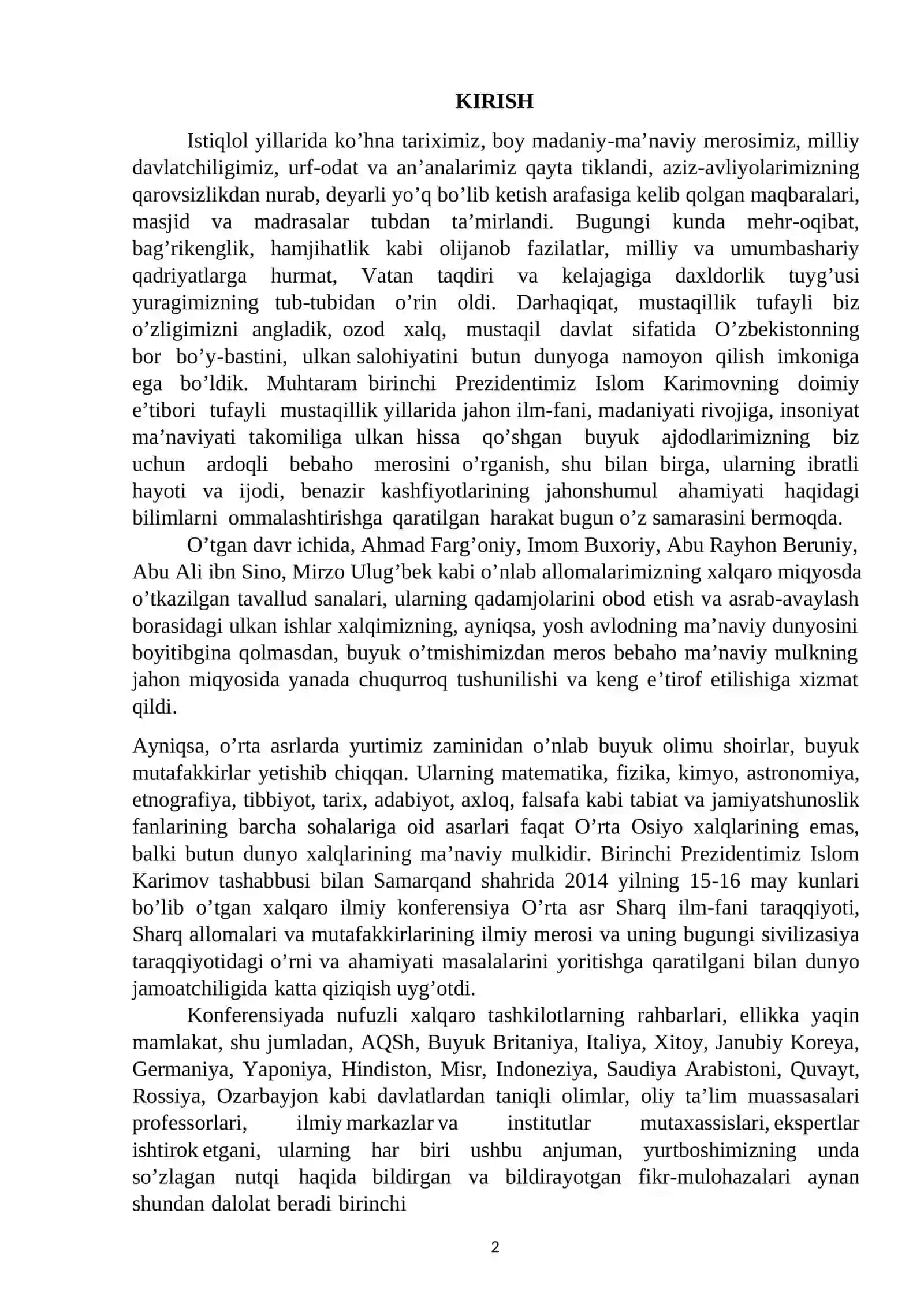 Abu Rayhon Beruniyning tarixiy asarlari 2
