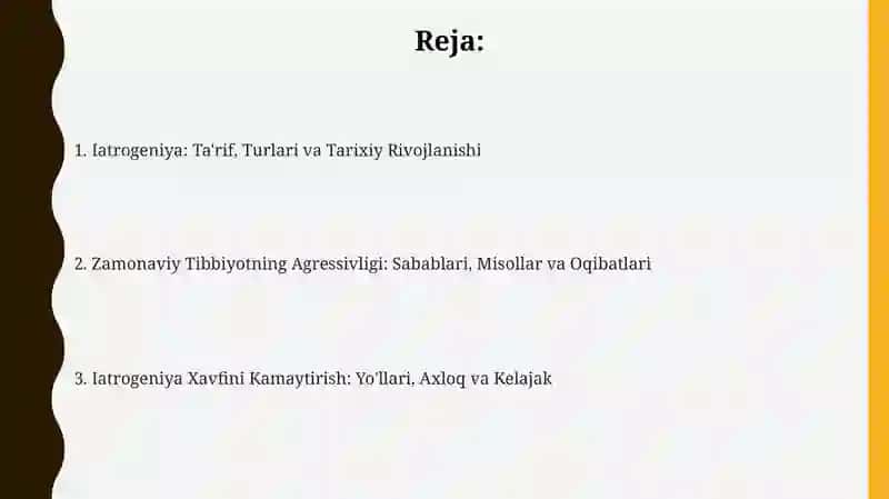 Iatrogeniya: Ta'rif, Turlari va Tarixiy Rivojlanishi 2