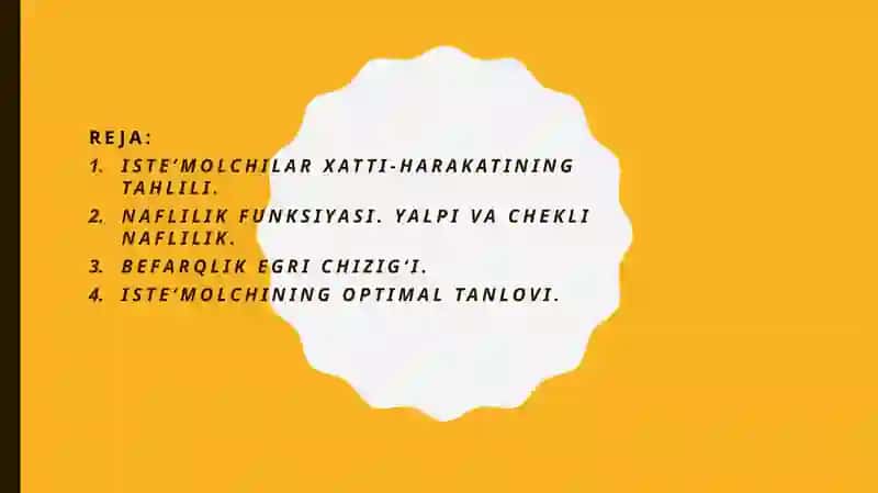 Iste’molchilarxatti-harakatining tahlili 2
