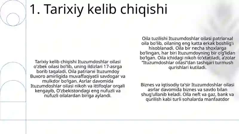 Ituzumdoshlar Oilasi 2