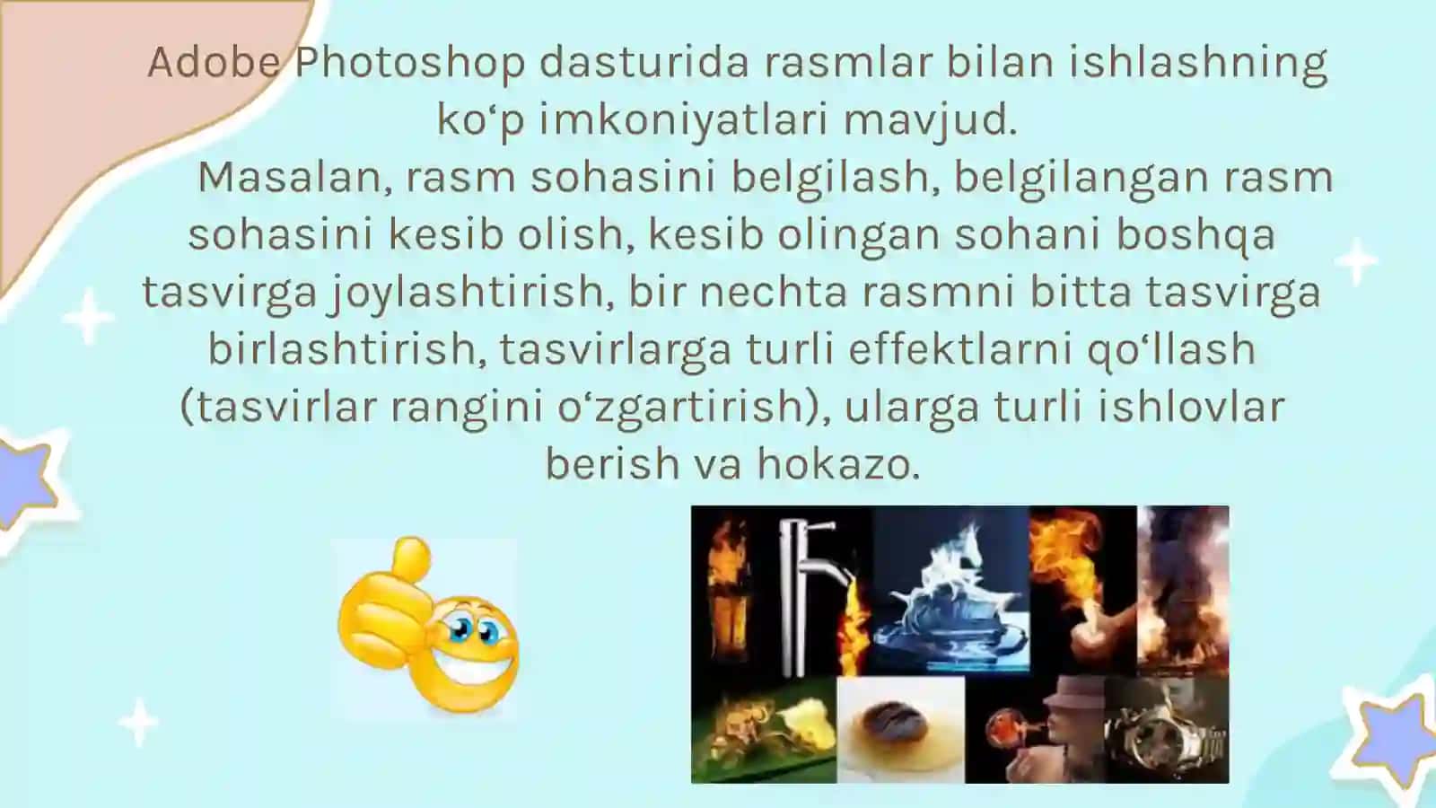 RASM SOHASINI BELGILASH, KESIBOLISH VA RANG BERISH USULLARI 14-dars 2