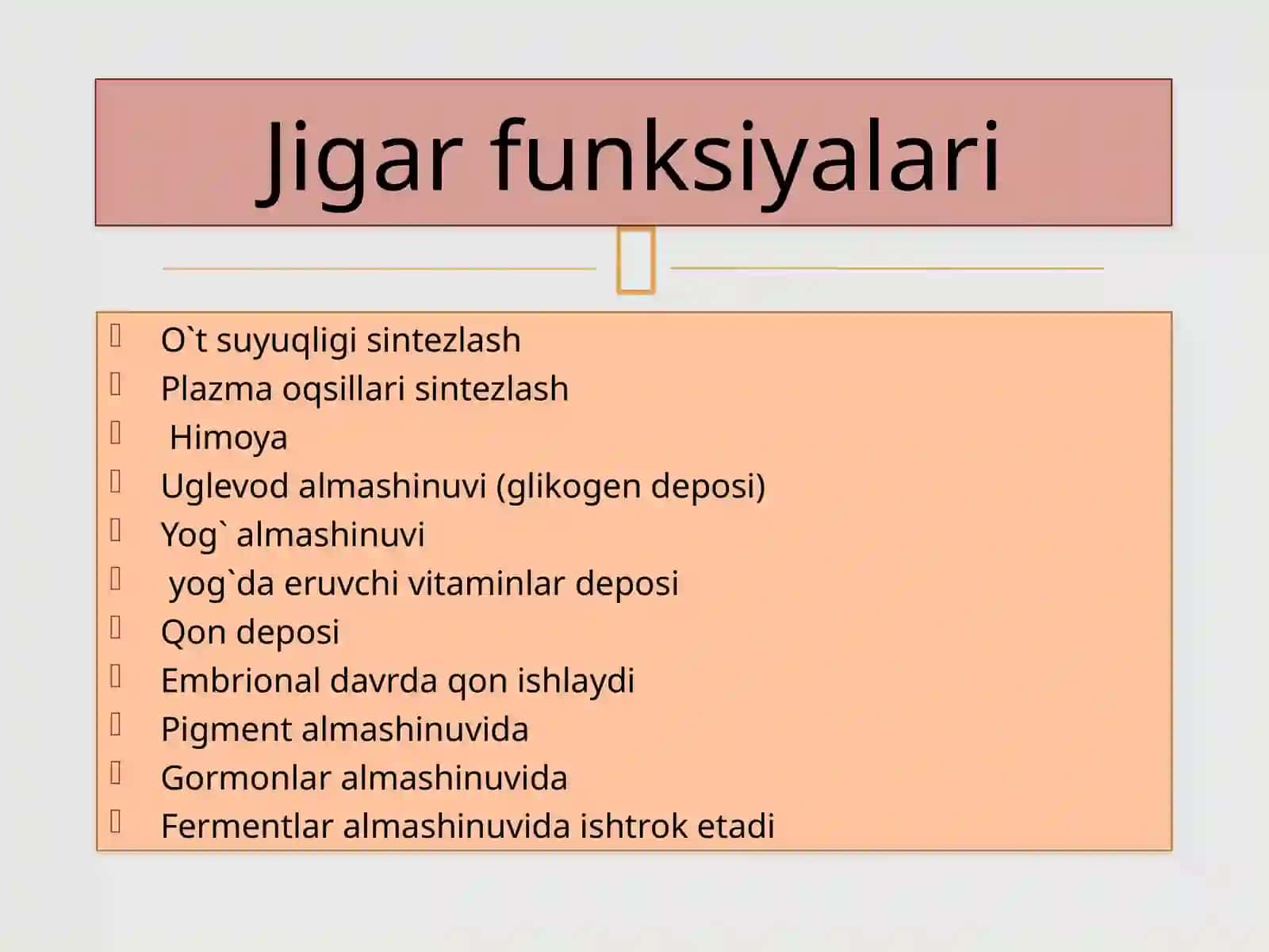 Jigar,o‘tpufagi,me’daostibezi 2