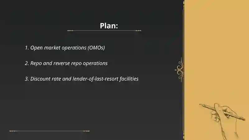 Monetary policy tools 2