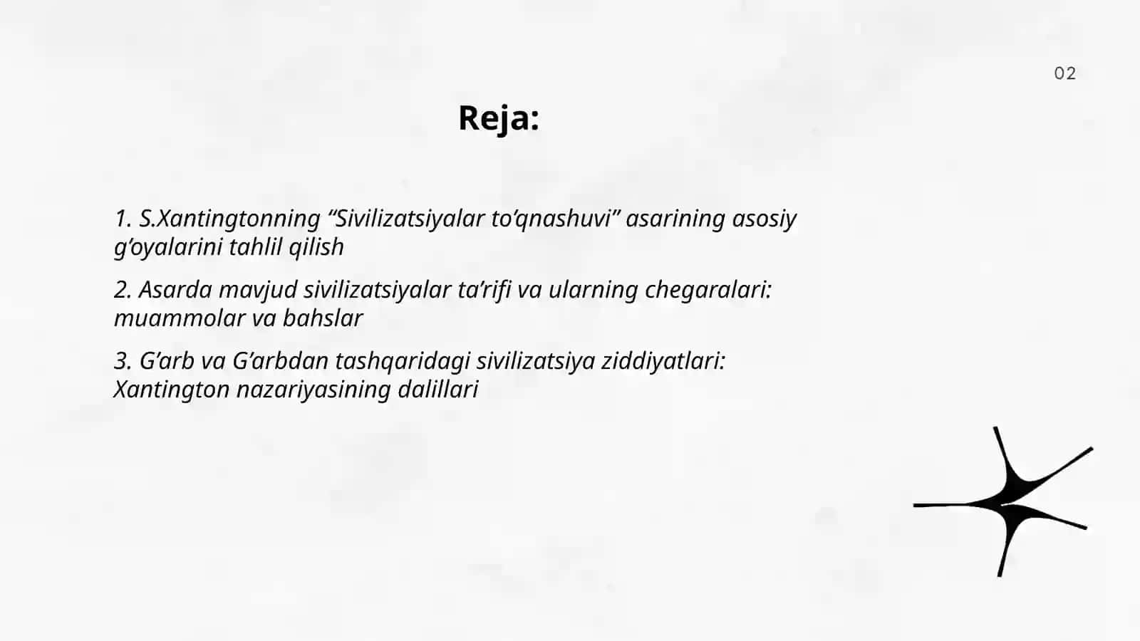 Sivilizatsiyalar to’qnashuvi 2