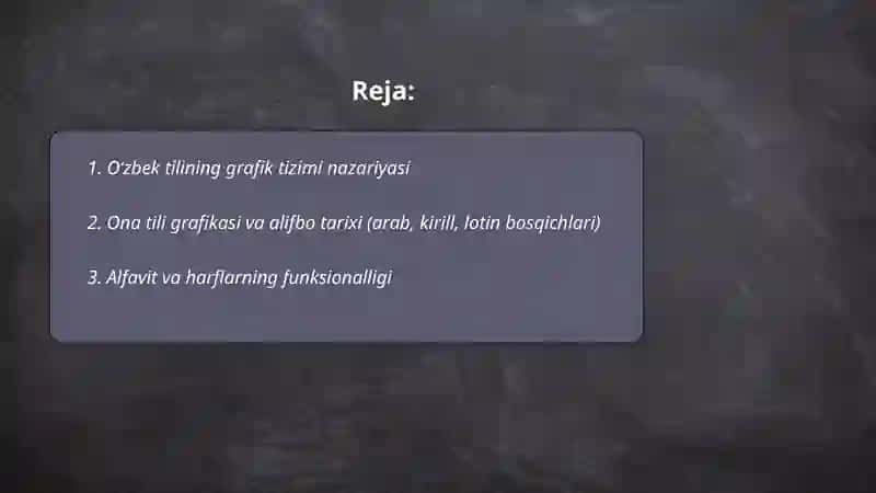 Ona tili grafikasi 2