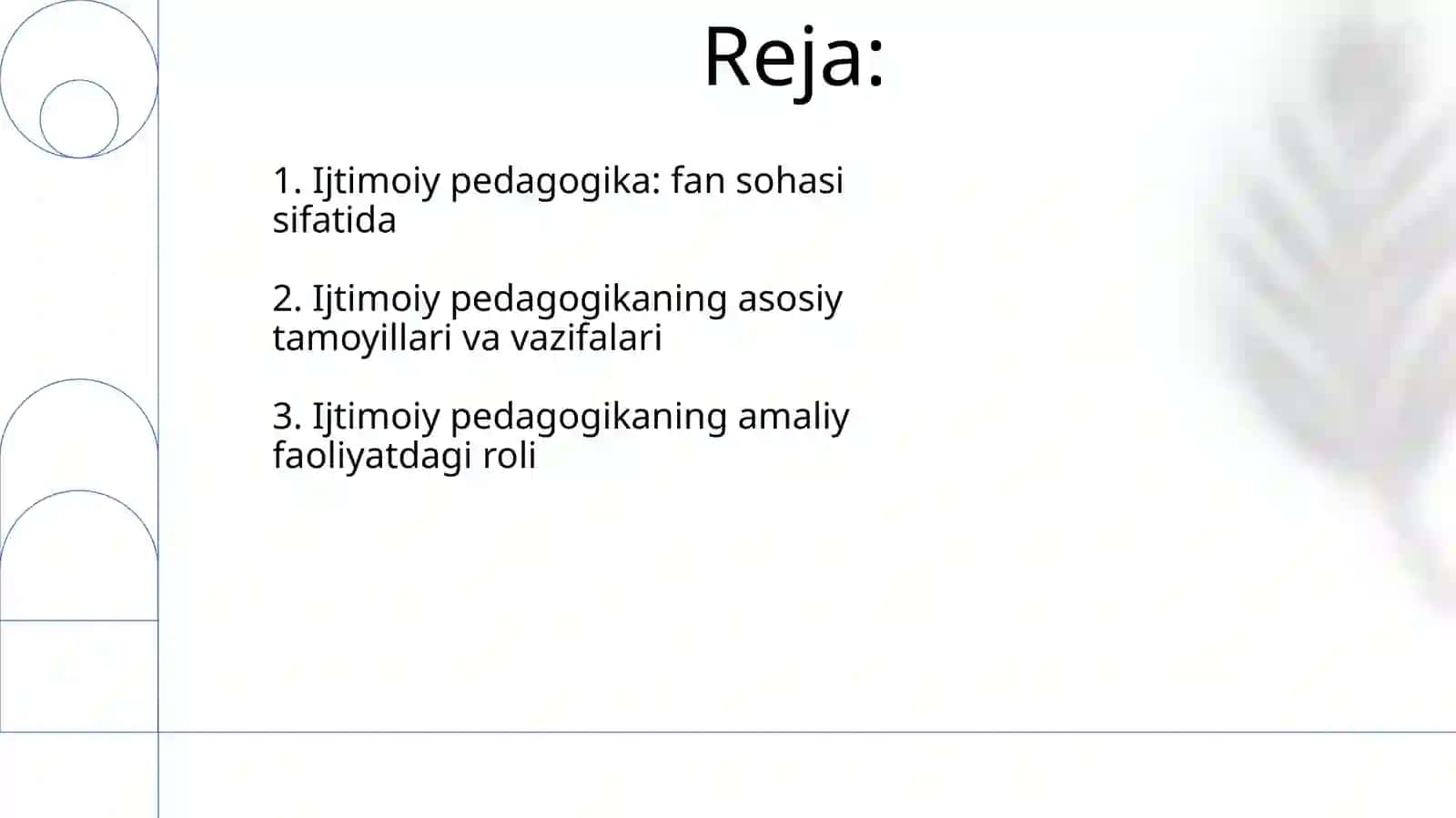 Ijtimoiy pedagogika fan va amaliy faoliyat sohasi sifatida 2
