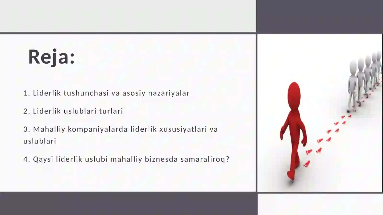 Mahalliy kompaniyalarda liderlik uslublari 2