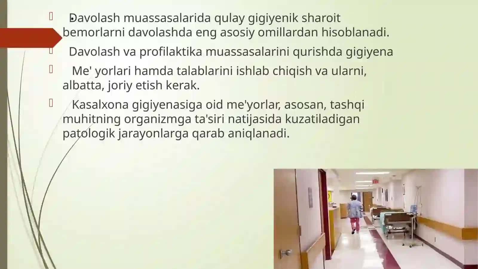 Davolash-profilaktikamuassasalarigigiyenasi 2