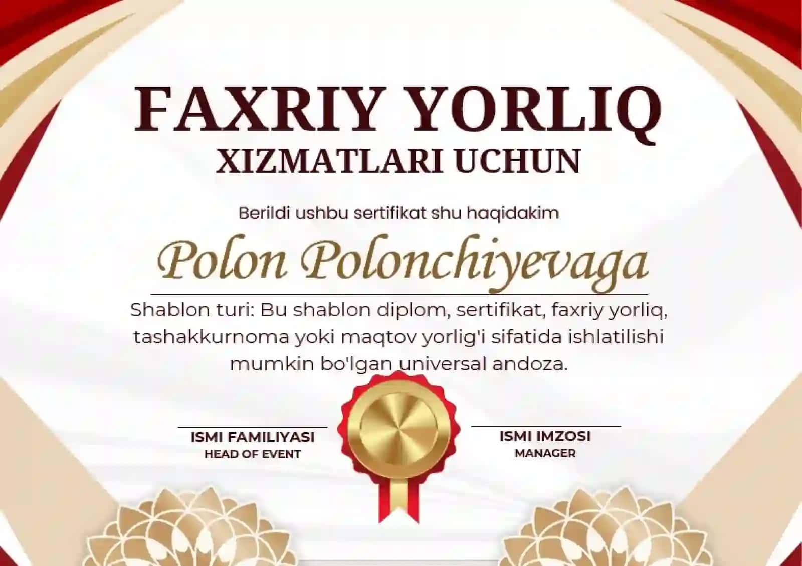 FAXRIY YORLIQ XIZMATLARI 2