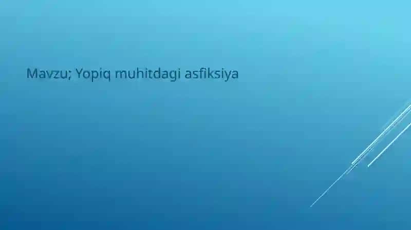 Asfiksiya 2